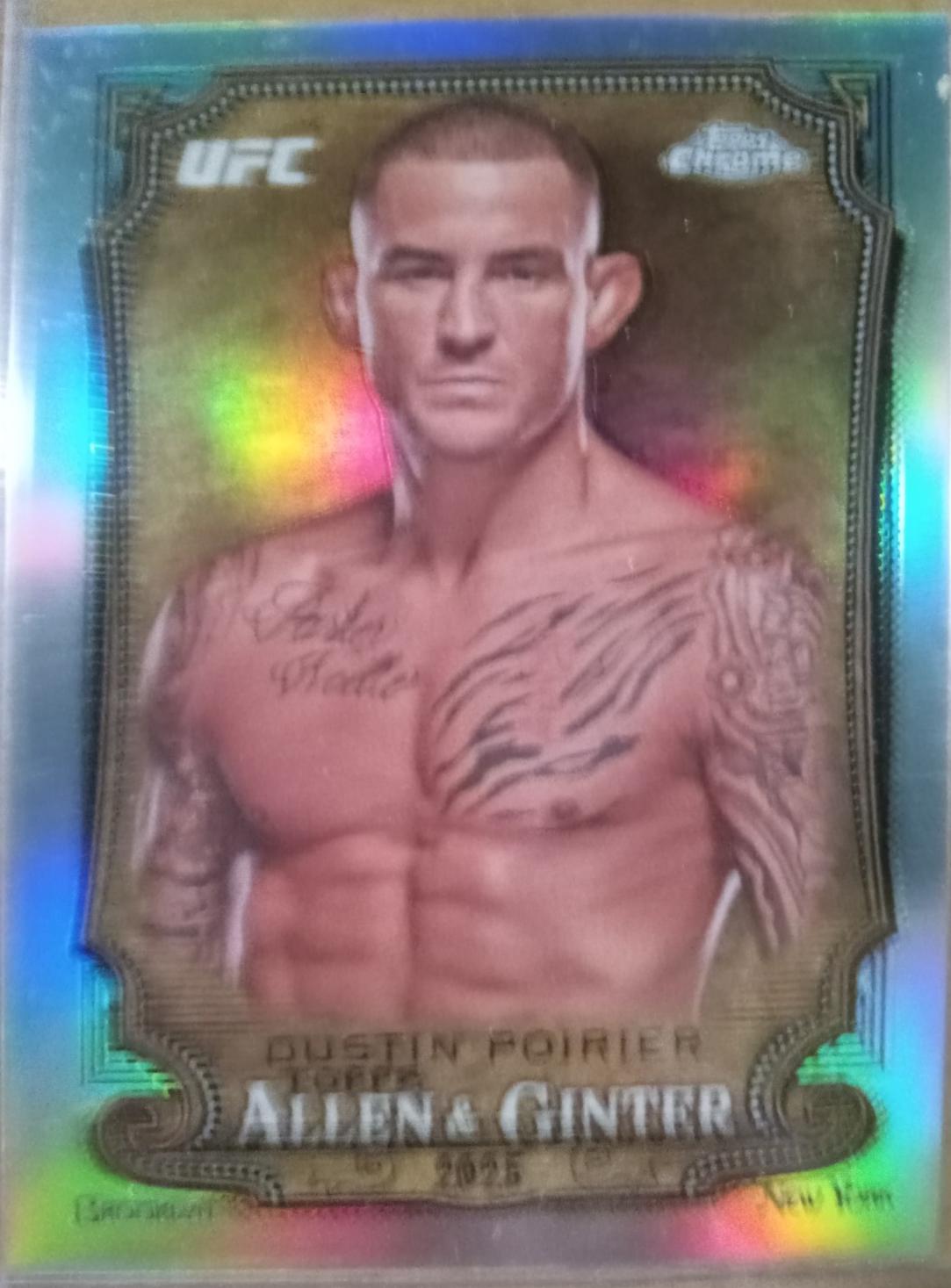 Dustin Poirier [Refractor] #AAG-29
