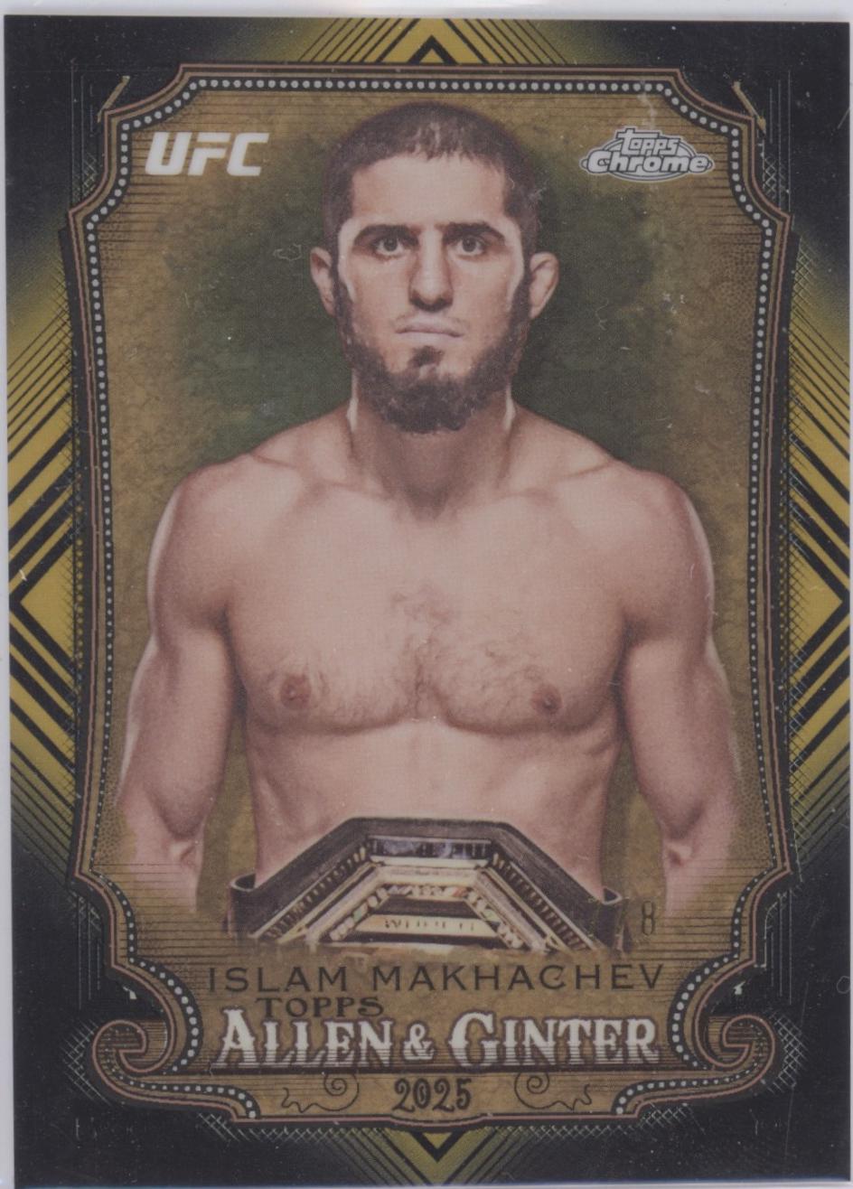 Islam Makhachev [Black Gold Refractor] #AAG-28