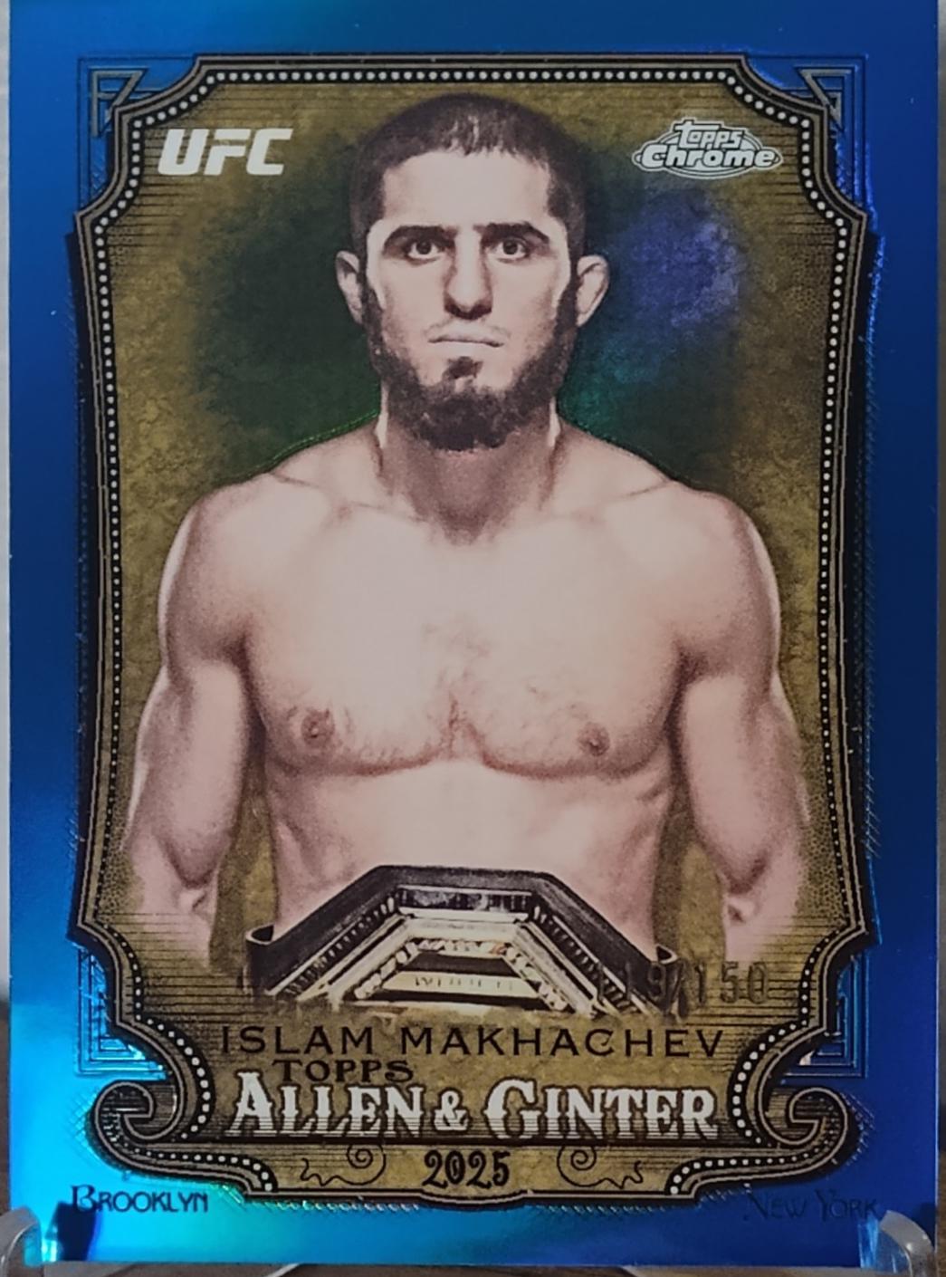 Islam Makhachev [Blue Refractor] #AAG-28