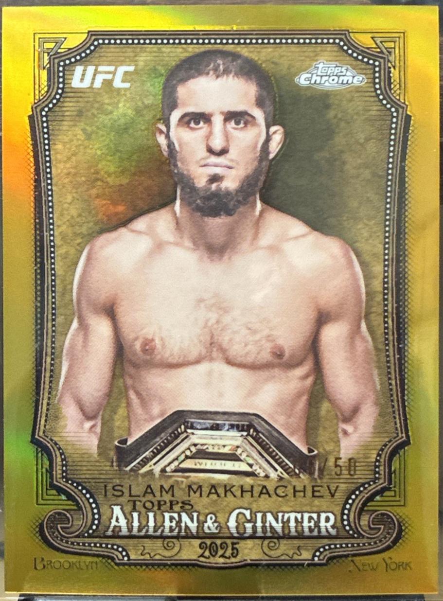 Islam Makhachev [Gold Refractor] #AAG-28