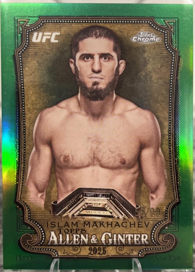 Islam Makhachev [Green Refractor] #AAG-28