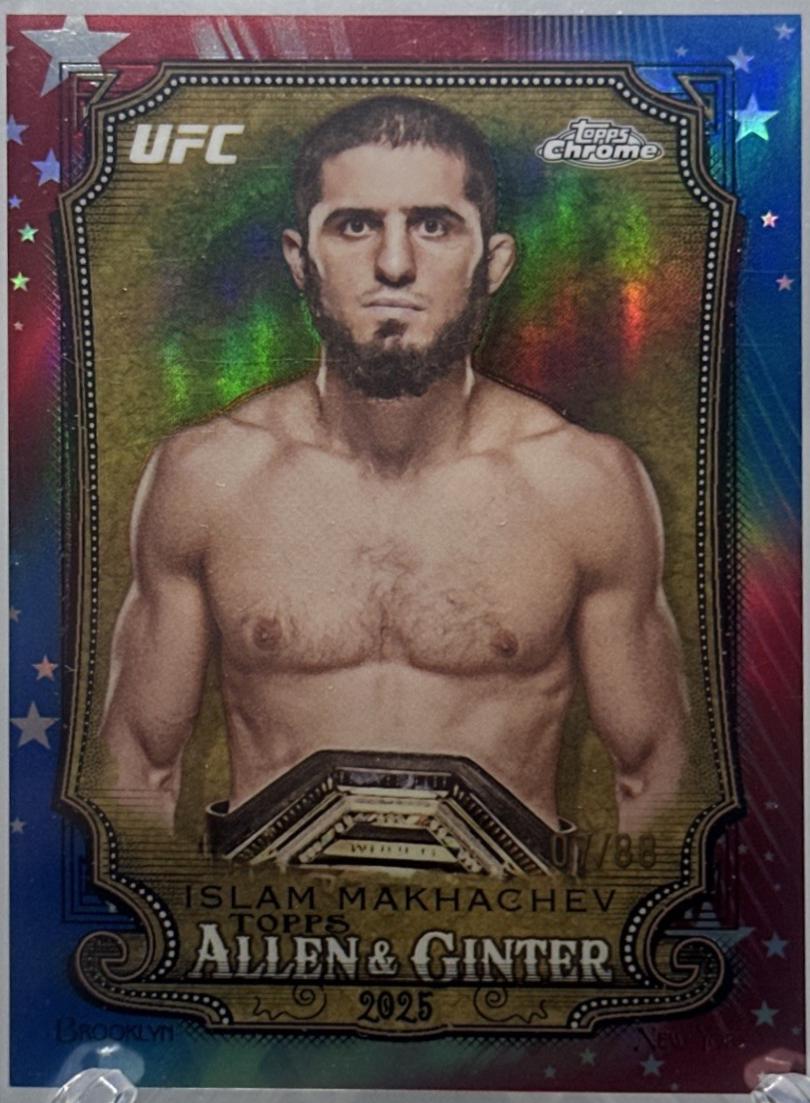 Islam Makhachev [Red White Blue Refractor] #AAG-28