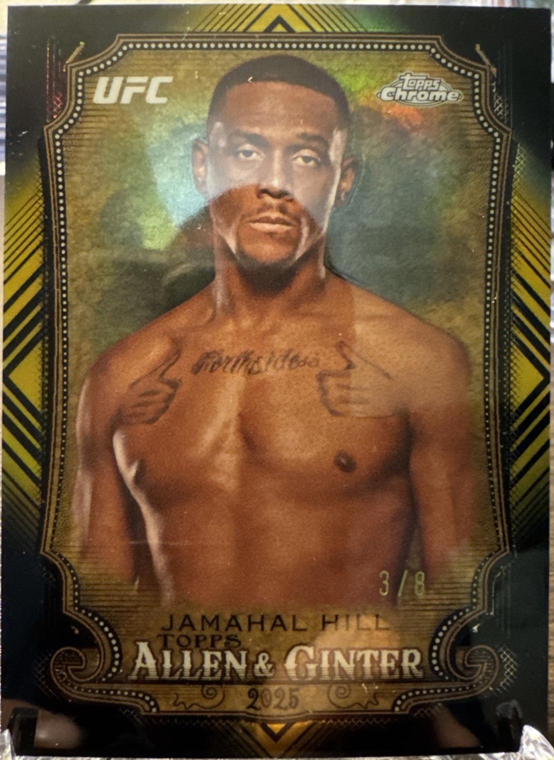 Jamahal Hill [Black Gold Refractor] #AAG-21