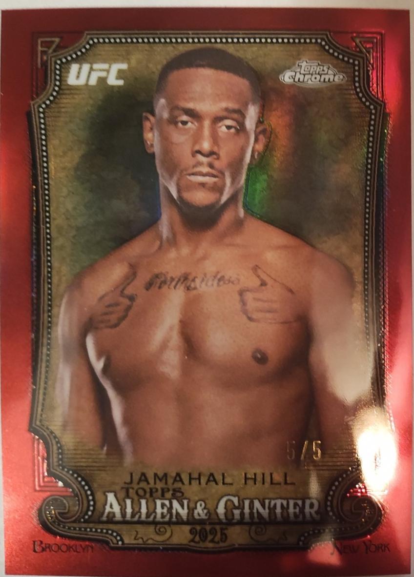 Jamahal Hill [Red Refractor] #AAG-21