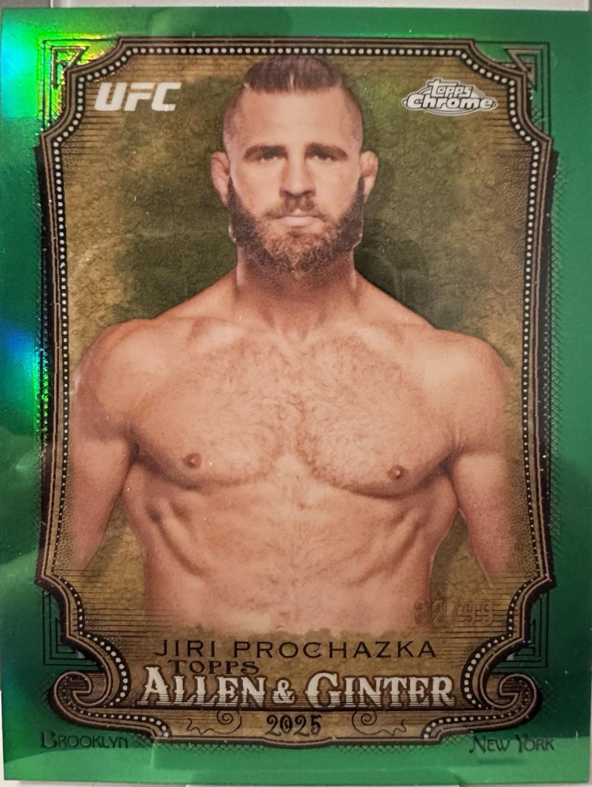 Jiri Prochazka [Green Refractor] #AAG-19