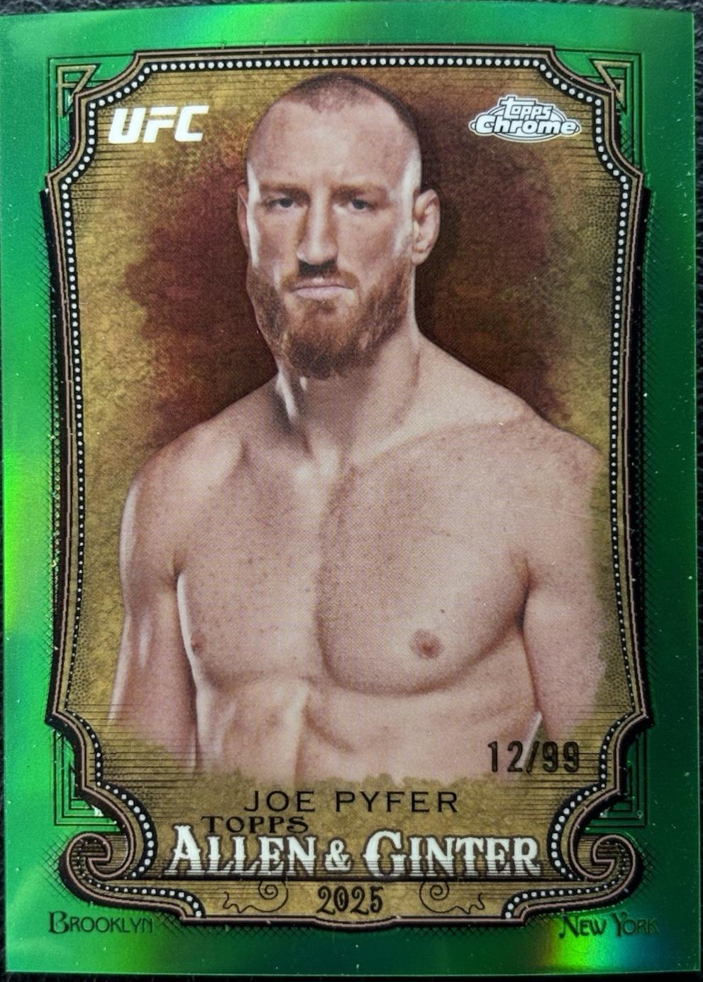 Joe Pyfer [Green Refractor] #AAG-15