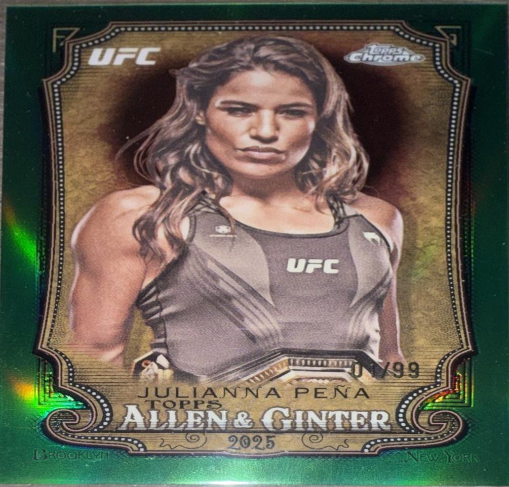 Julianna Pena [Green Refractor] #AAG-5