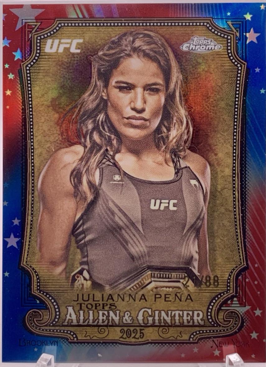 Julianna Pena [Red White Blue Refractor] #AAG-5