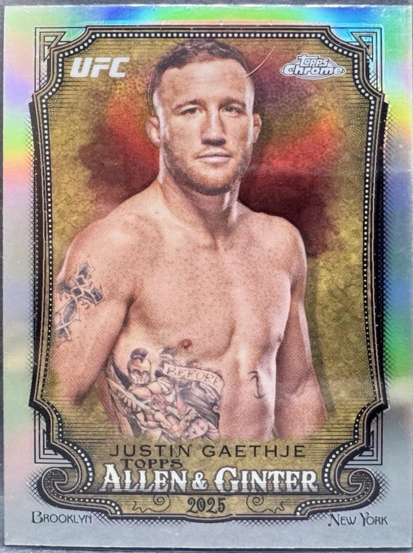 Justin Gaethje [Refractor] #AAG-26
