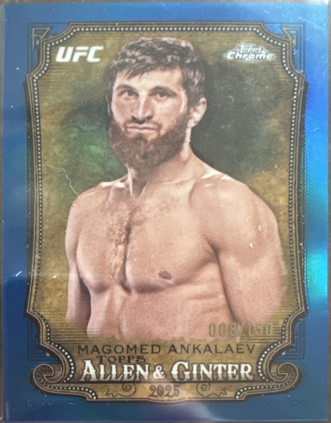 Magomed Ankalaev [Blue Refractor] #AAG-1