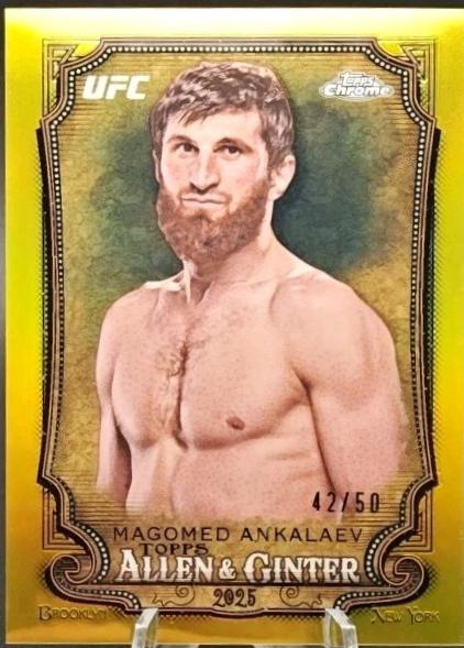 Magomed Ankalaev [Gold Refractor] #AAG-1