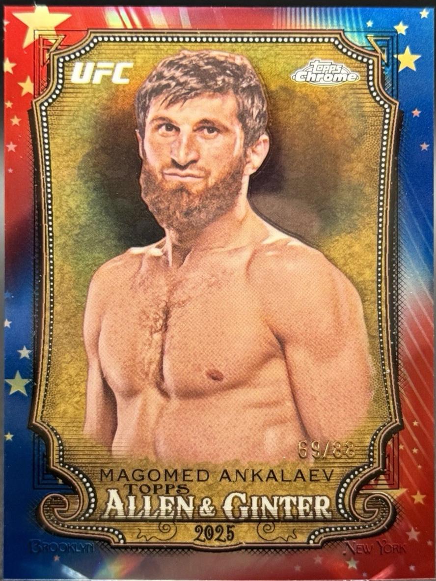 Magomed Ankalaev [Red White Blue Refractor] #AAG-1