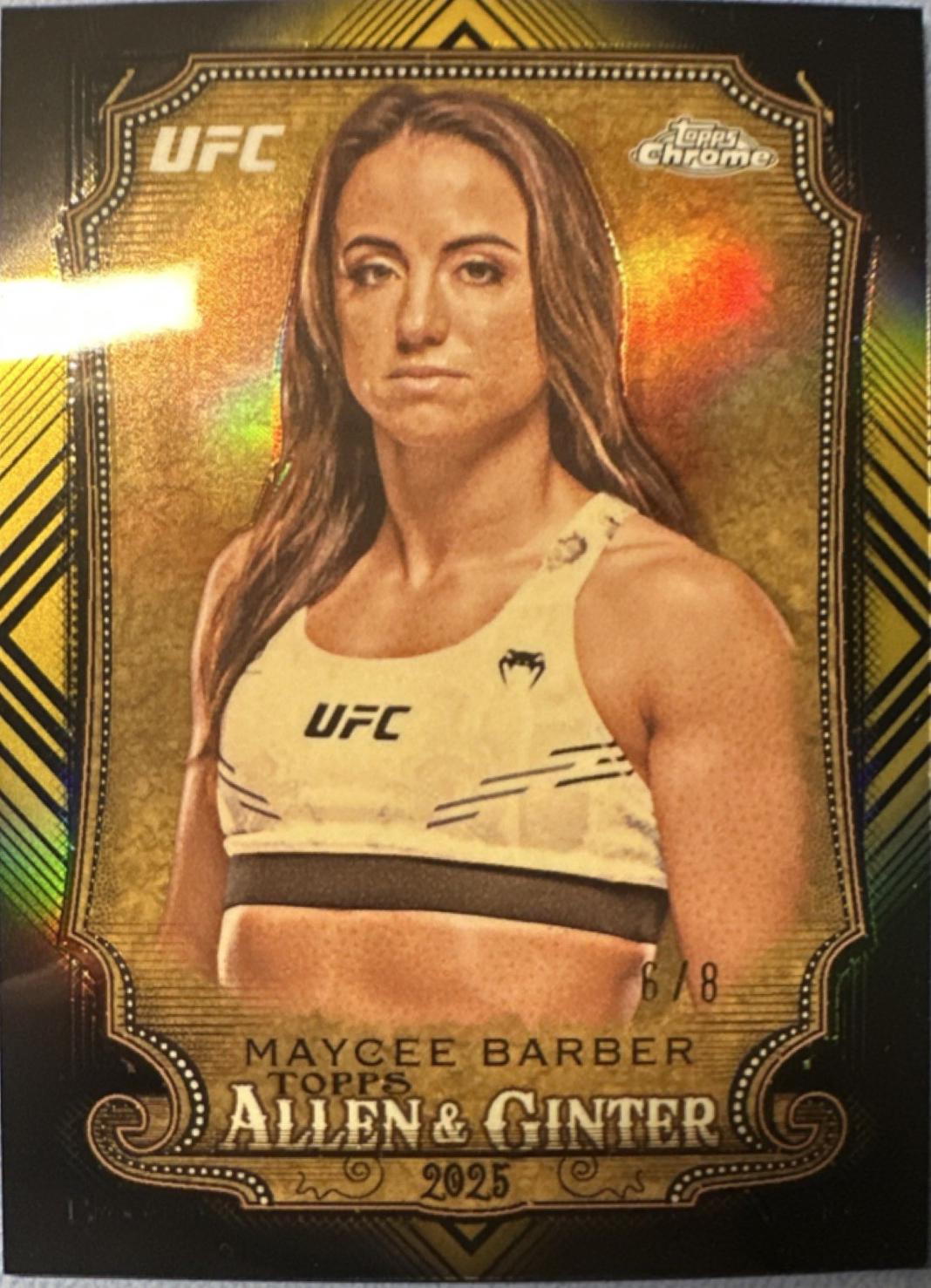 Maycee Barber [Black Gold Refractor] #AAG-3