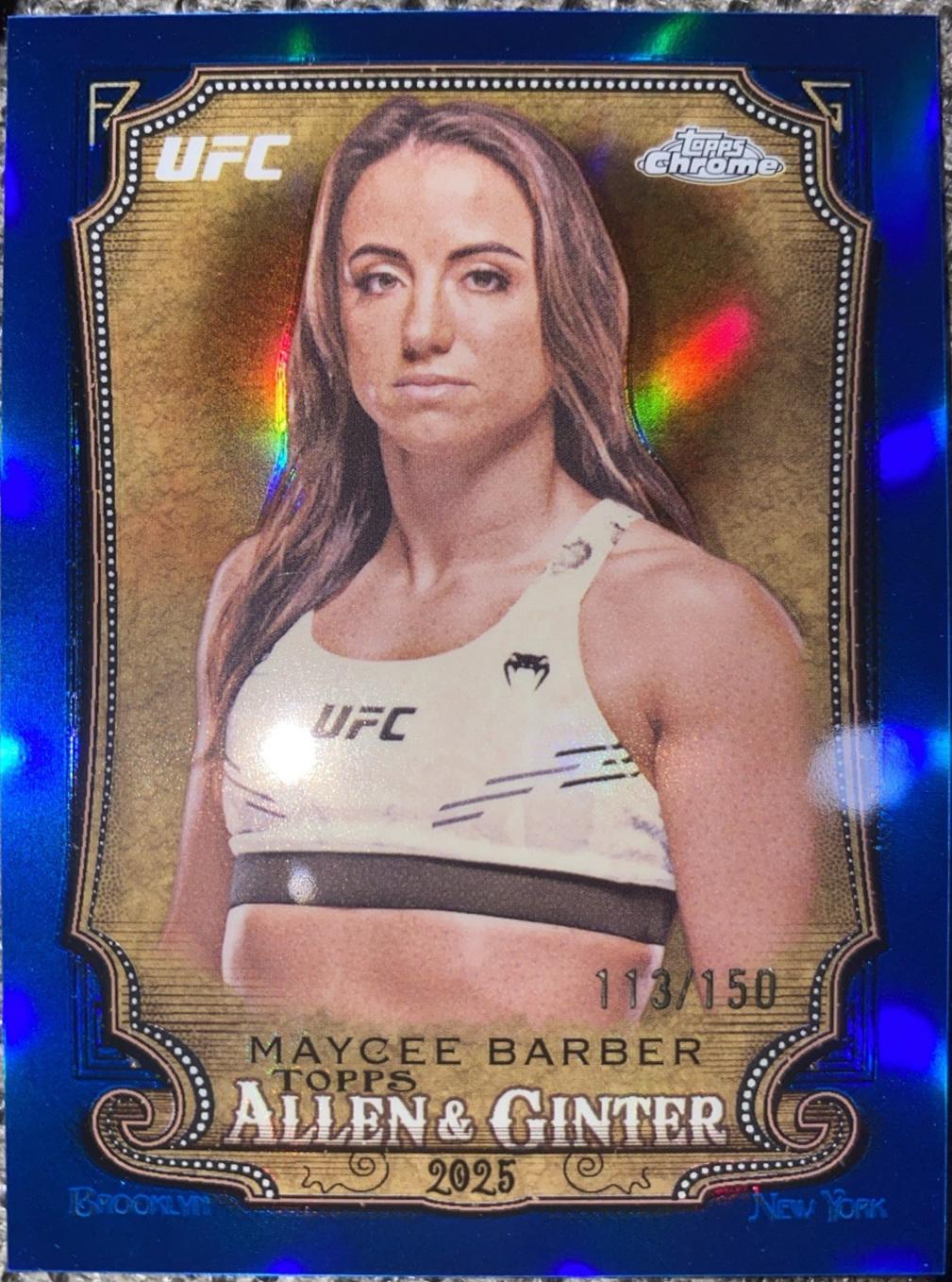 Maycee Barber [Blue Refractor] #AAG-3