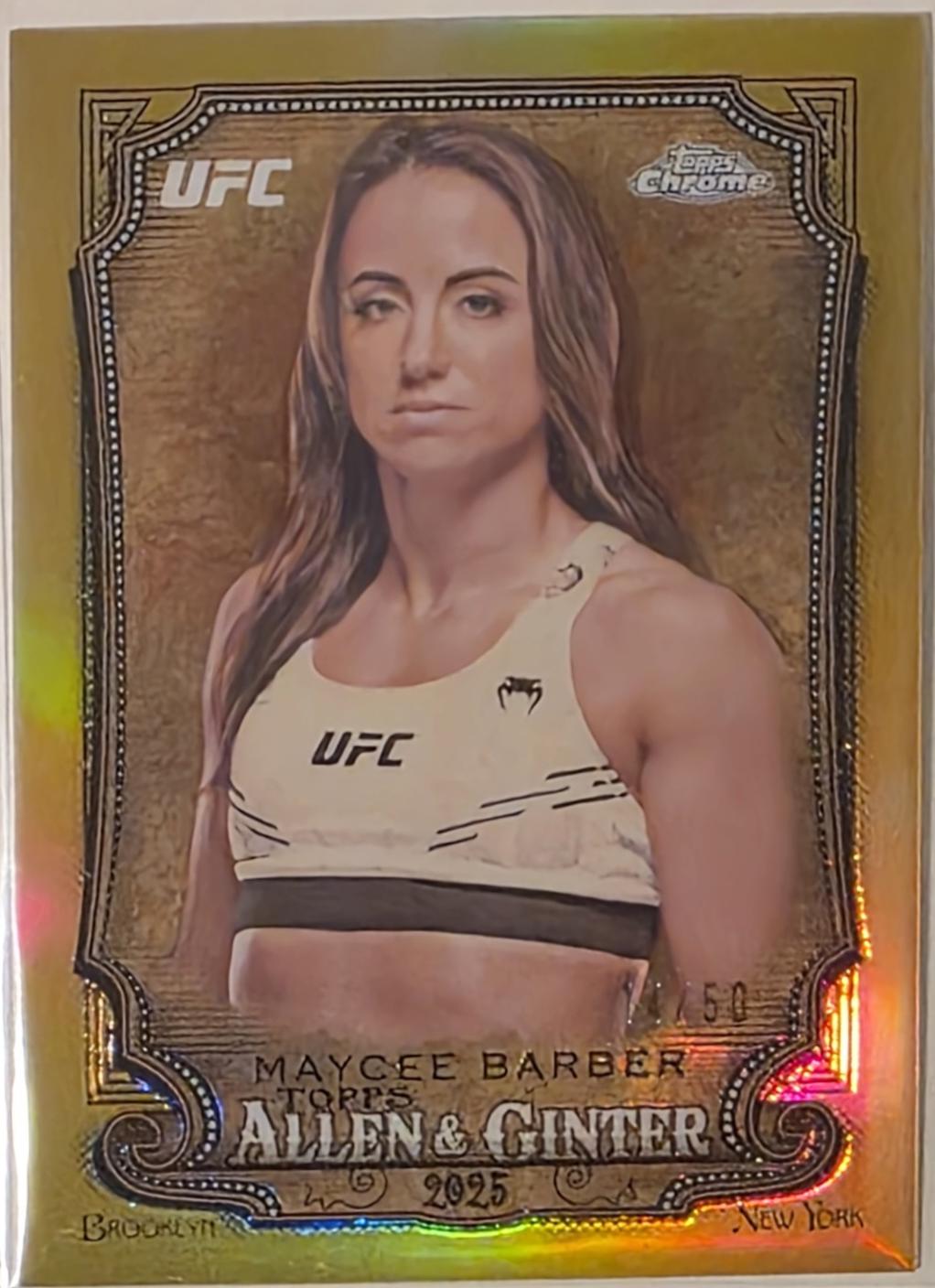 Maycee Barber [Gold Refractor] #AAG-3