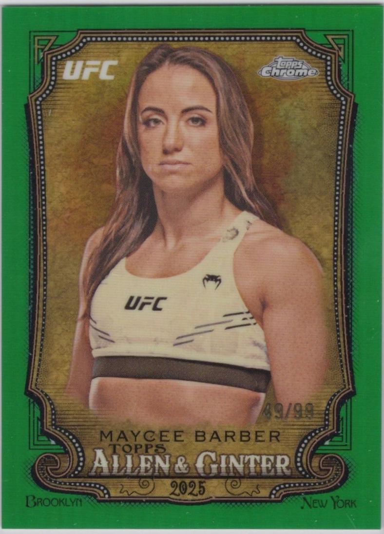 Maycee Barber [Green Refractor] #AAG-3