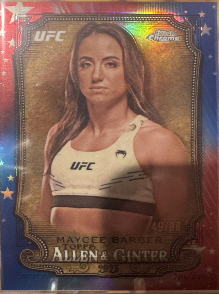 Maycee Barber [Red White Blue Refractor] #AAG-3