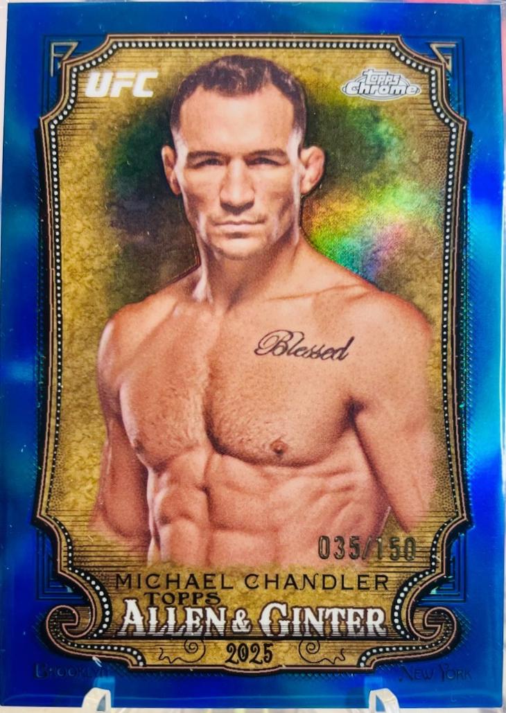 Michael Chandler [Blue Refractor] #AAG-17