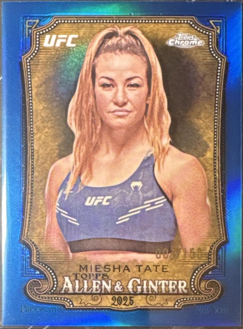 Miesha Tate [Blue Refractor] #AAG-6