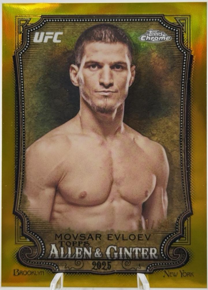 Movsar Evloev [Gold Refractor] #AAG-11