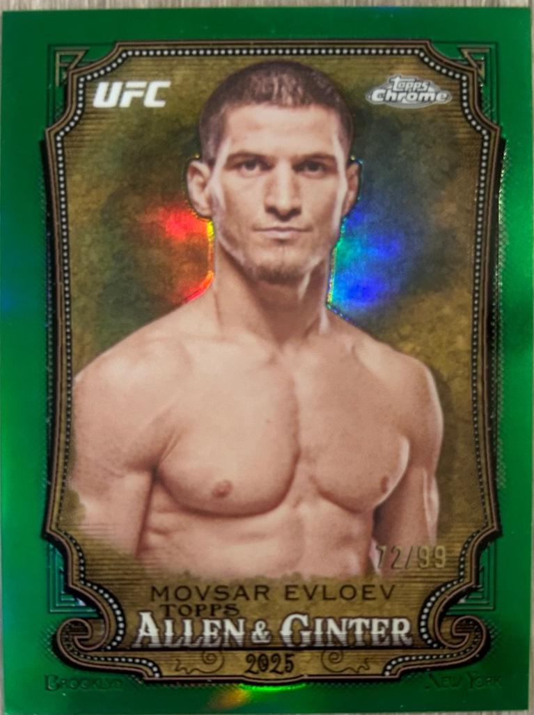 Movsar Evloev [Green Refractor] #AAG-11