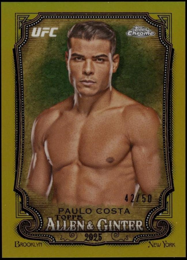 Paulo Costa [Gold Refractor] #AAG-14
