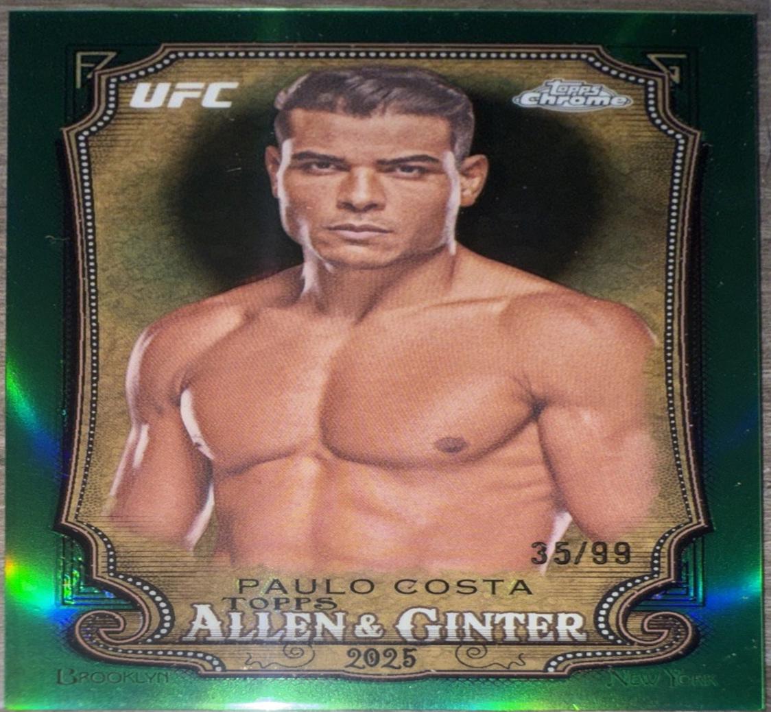 Paulo Costa [Green Refractor] #AAG-14