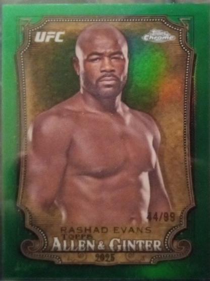 Rashad Evans [Green Refractor] #AAG-2
