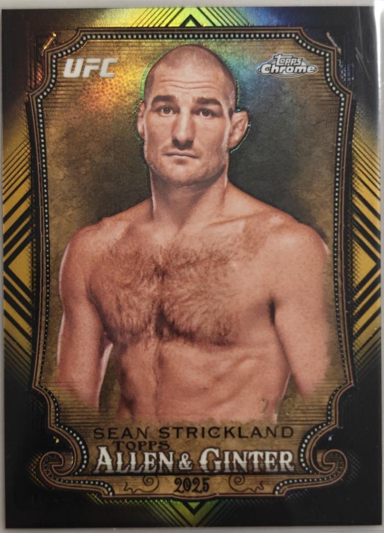 Sean Strickland [Black Gold Refractor] #AAG-16