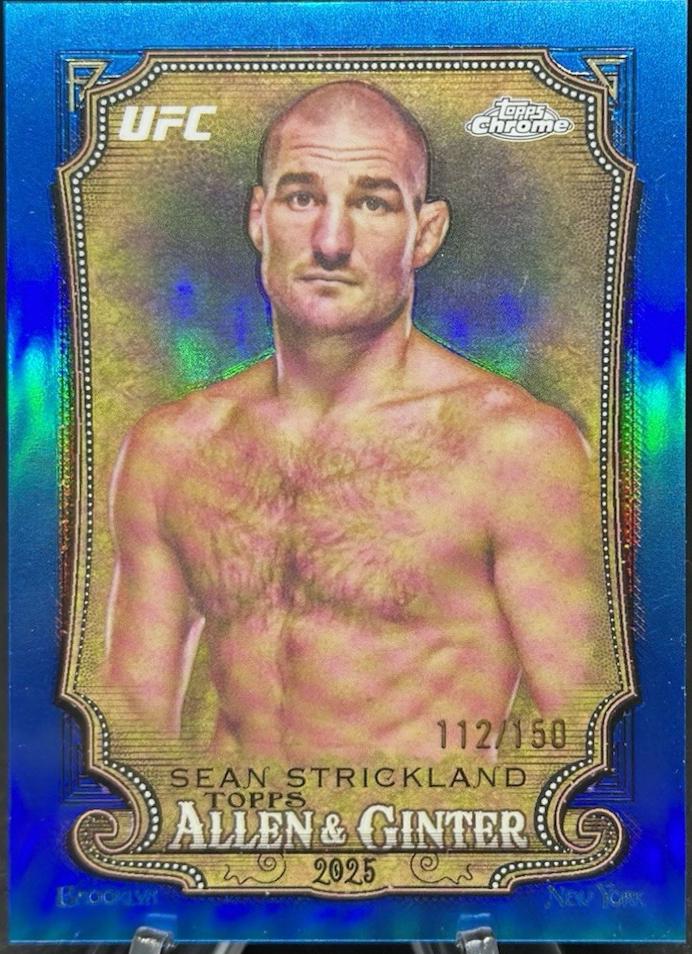 Sean Strickland [Blue Refractor] #AAG-16