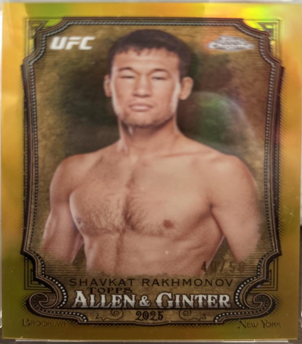 Shavkat Rakhmonov [Gold Refractor] #AAG-7