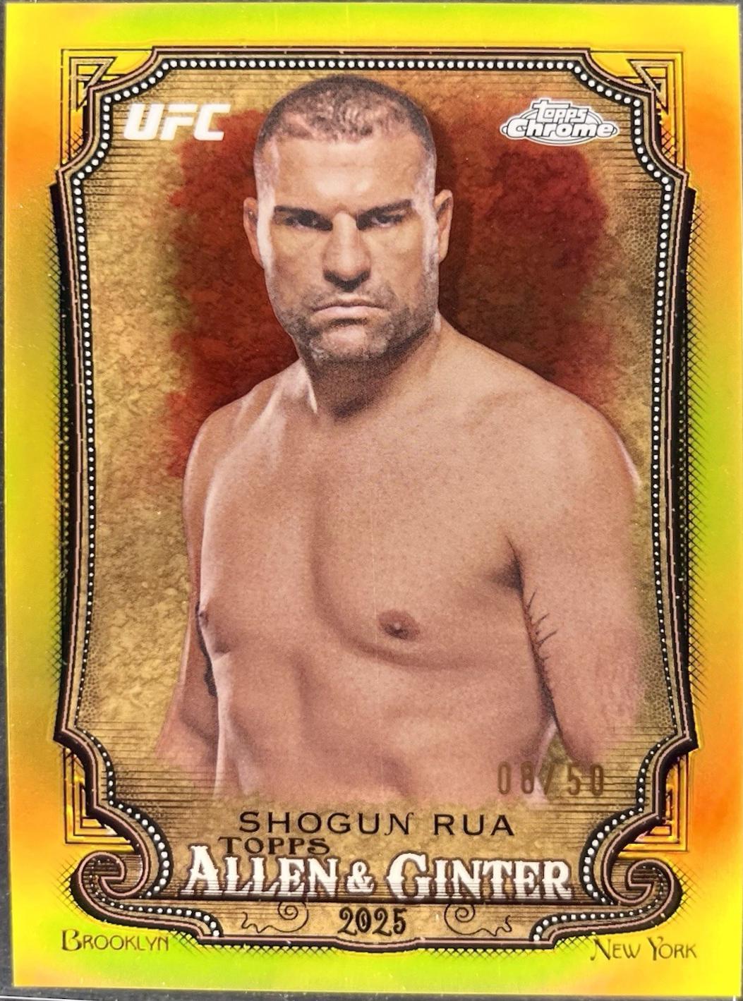Shogun Rua [Gold Refractor] #AAG-20