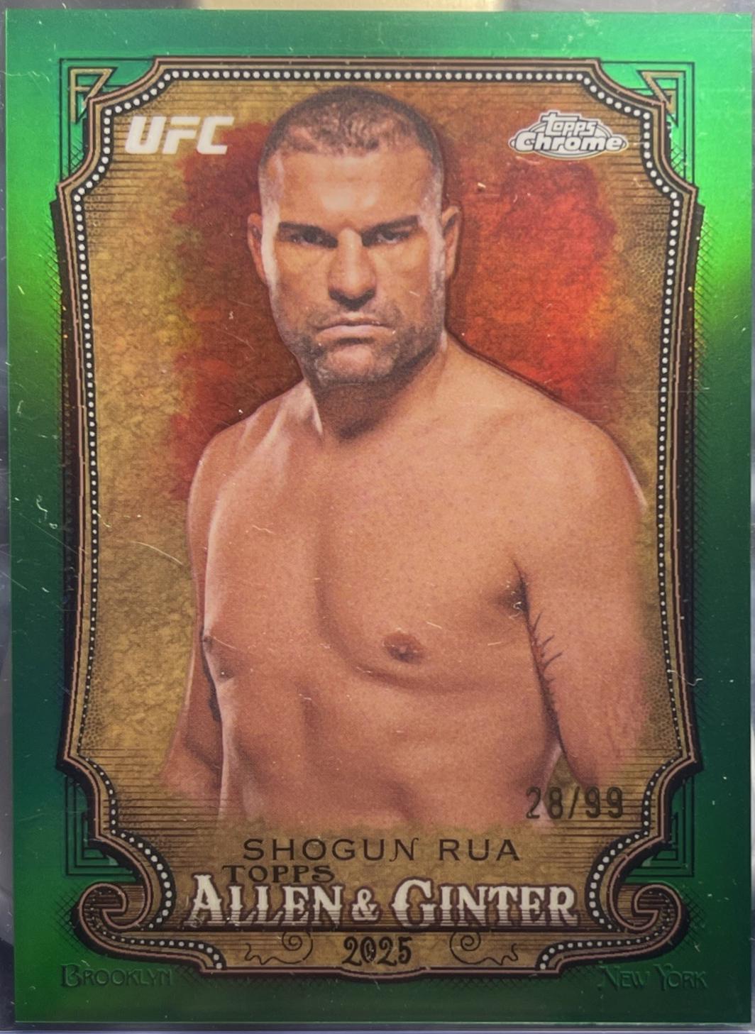 Shogun Rua [Green Refractor] #AAG-20