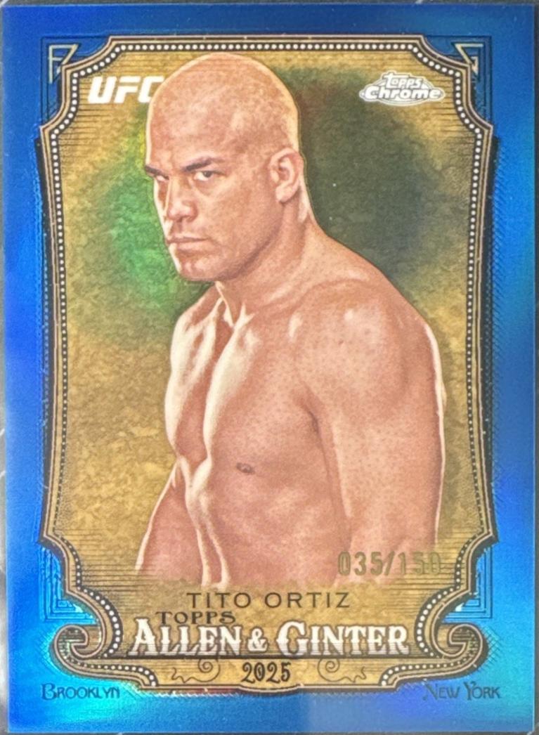 Tito Ortiz [Blue Refractor] #AAG-25