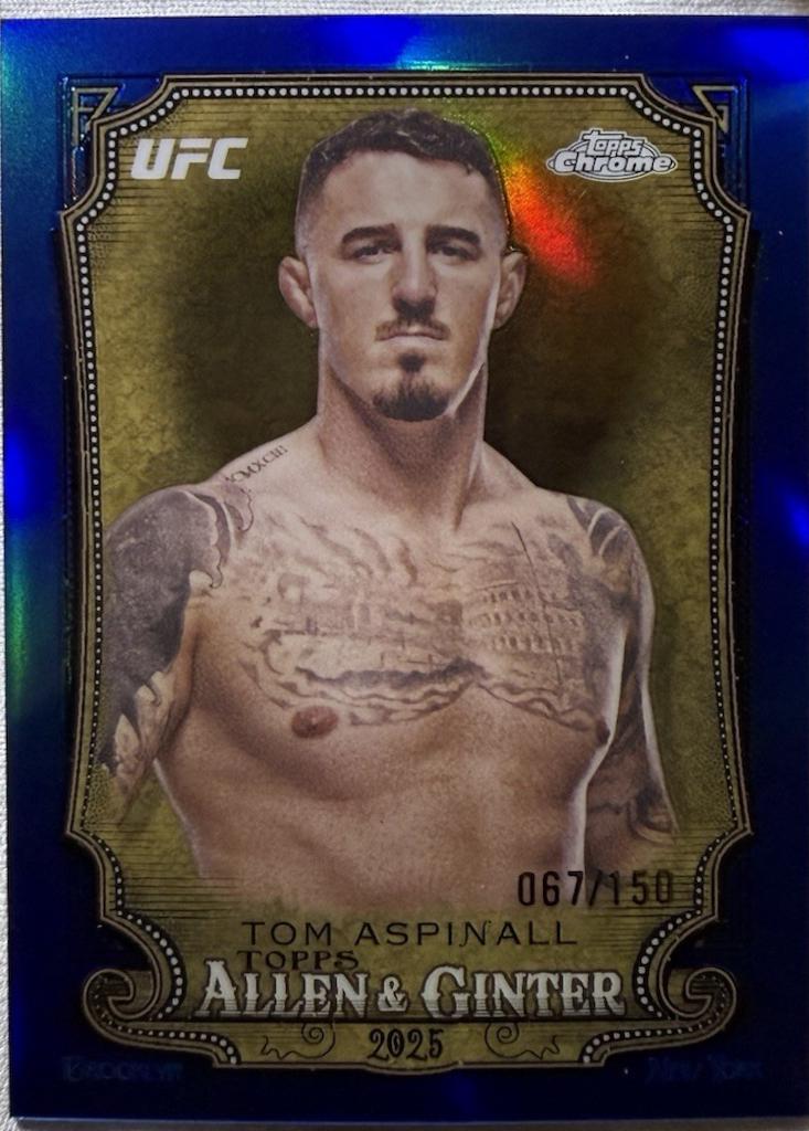 Tom Aspinall [Blue Refractor] #AAG-18