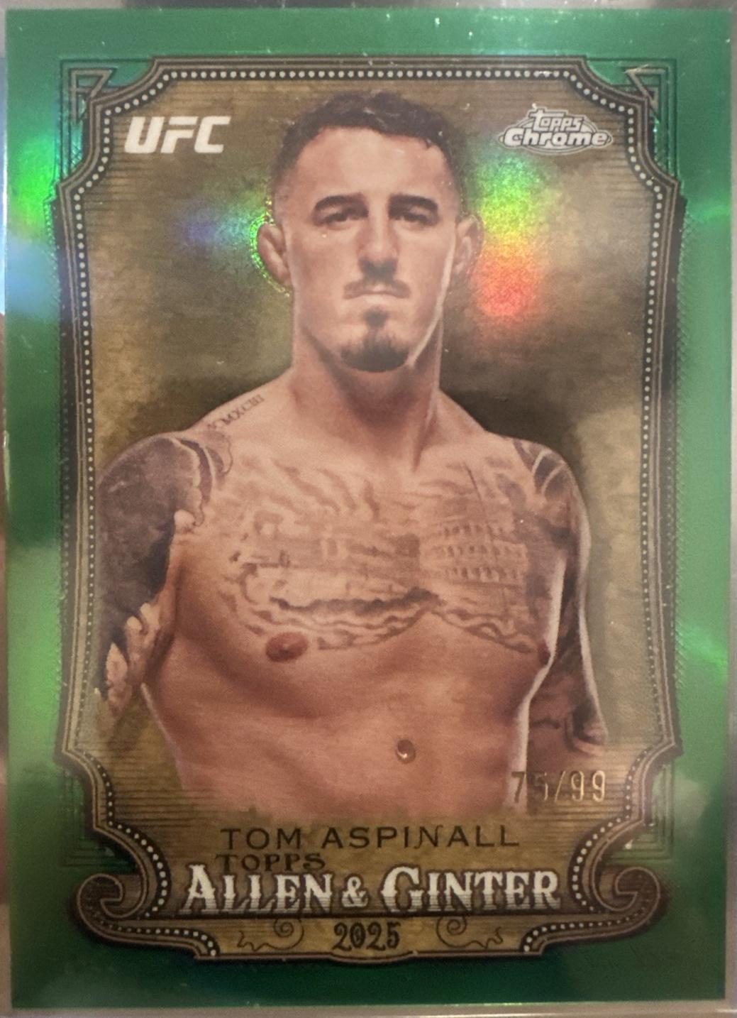 Tom Aspinall [Green Refractor] #AAG-18