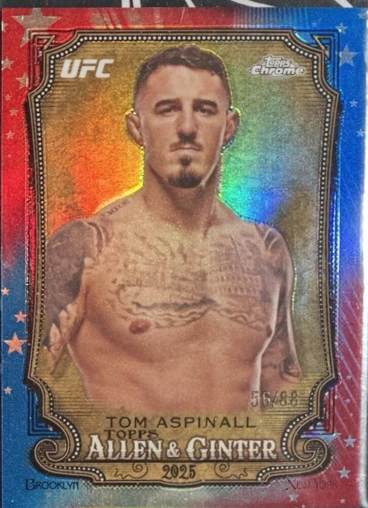 Tom Aspinall [Red White Blue Refractor] #AAG-18