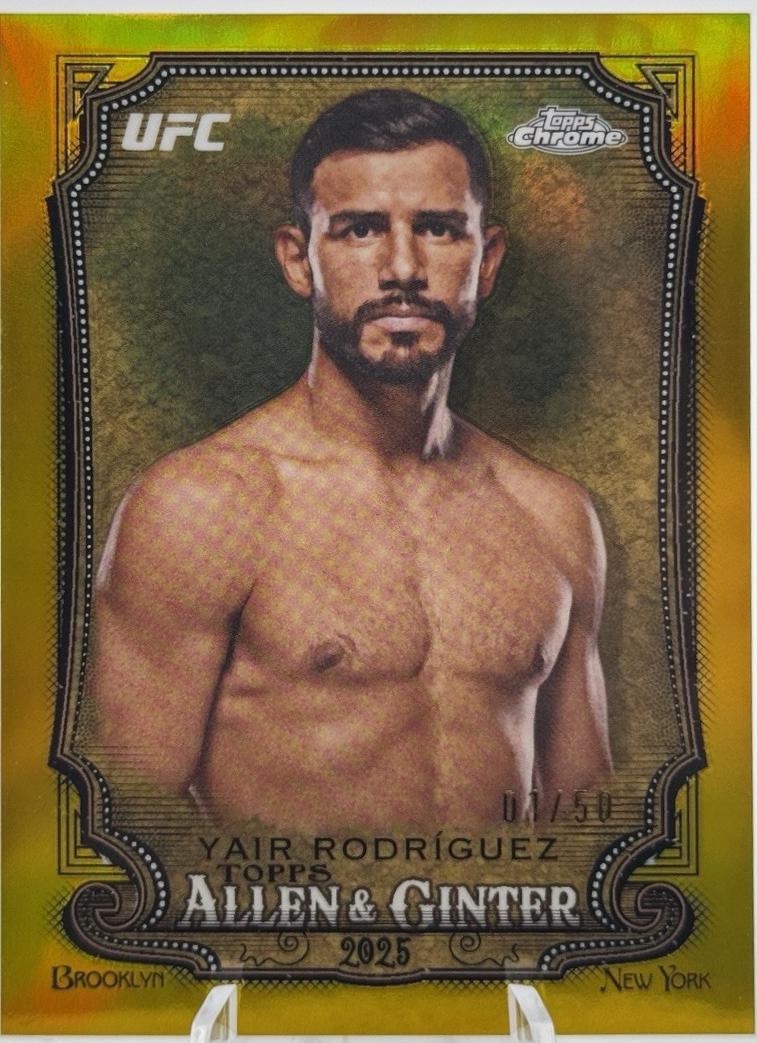 Yair Rodriguez [Gold Refractor] #AAG-23