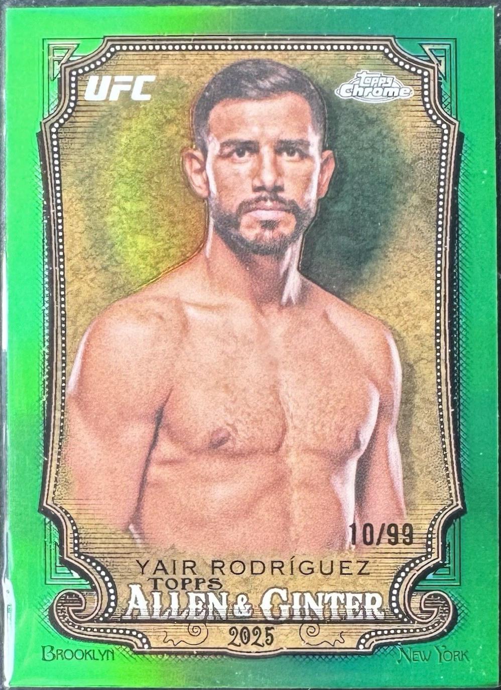 Yair Rodriguez [Green Refractor] #AAG-23