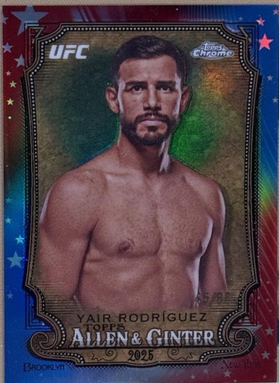 Yair Rodriguez [Red White Blue Refractor] #AAG-23