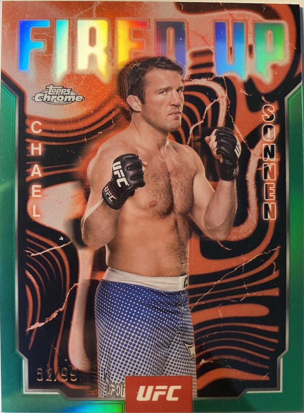 Chael Sonnen [Green Refractor] #FUP-13