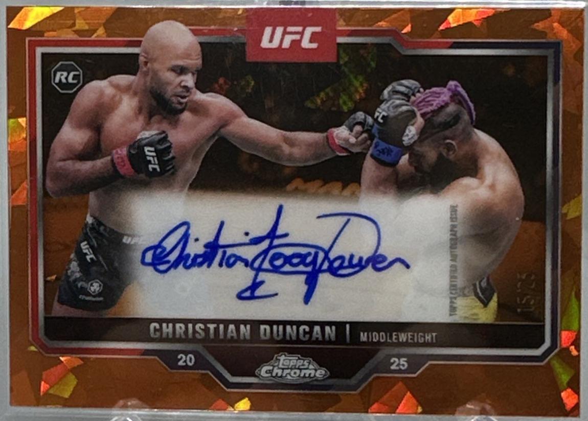 Christian Duncan [Orange Refractor] #CRA-CD