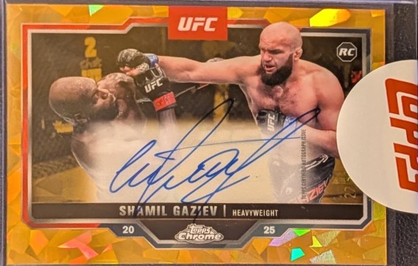 Shamil Gaziev [Gold Refractor] #CRA-SG
