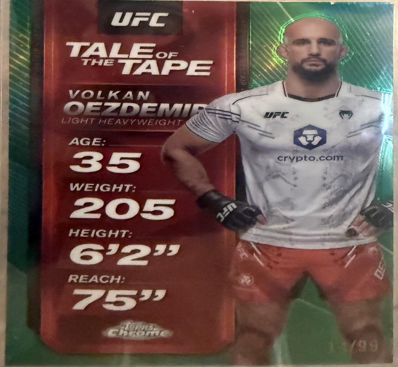 Volkan Oezdemir [Green Refractor] #TTT-26