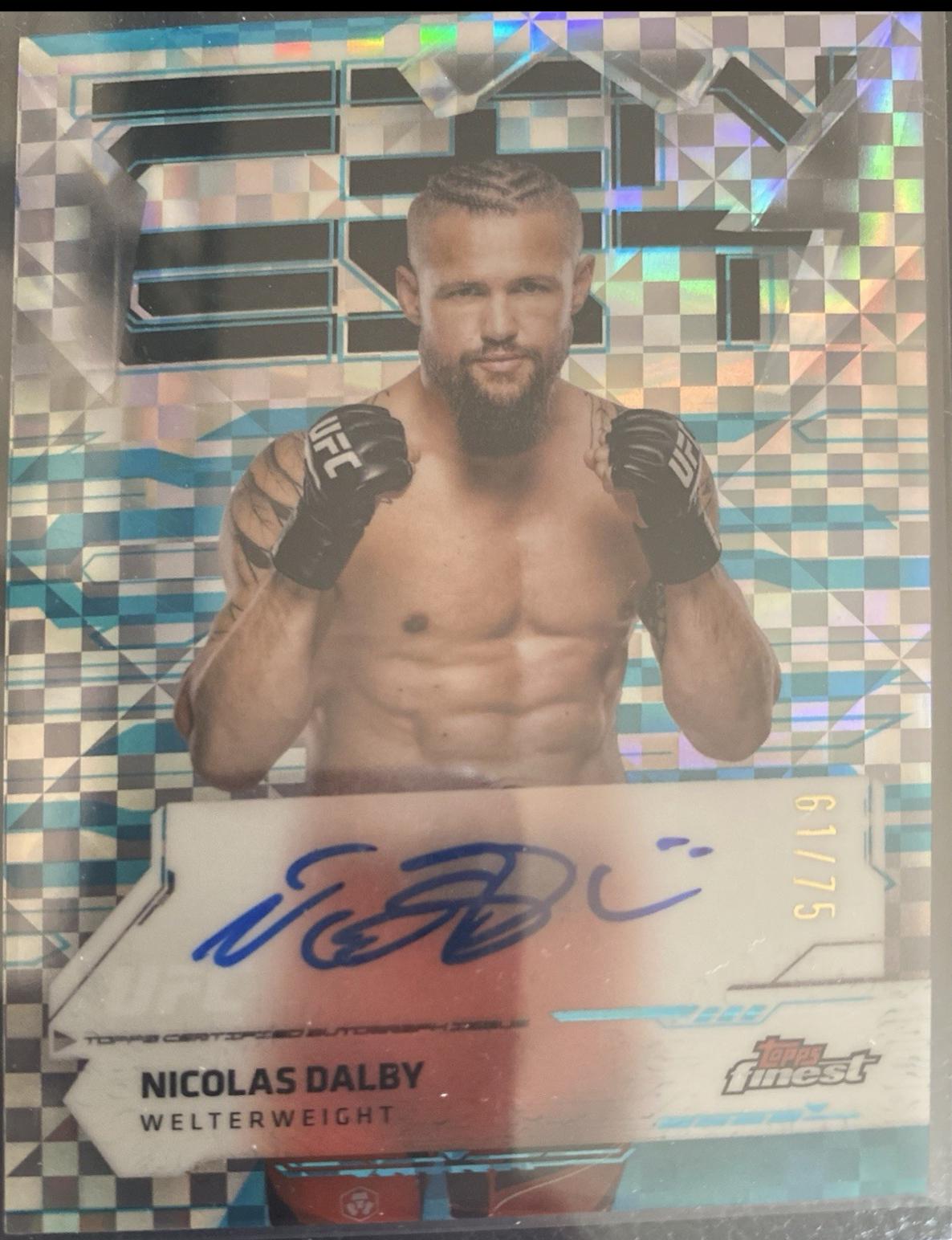 Nicolas Dalby [Blue Checkerboard Refractor] #FA-ND