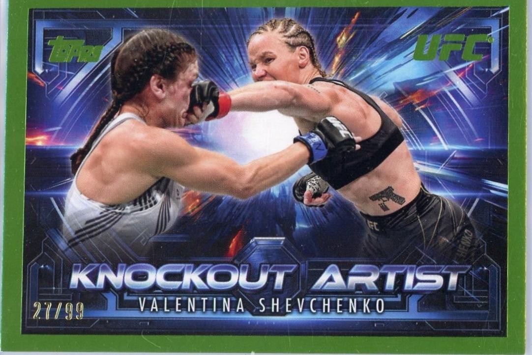 Valentina Shevchenko [Lime Green] #KA-13
