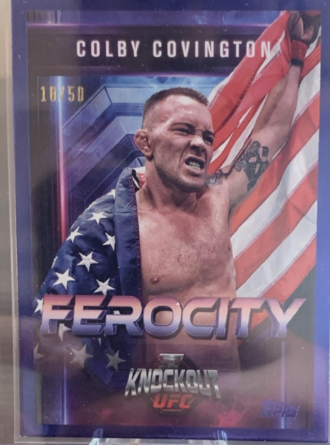 Colby Covington [Blue] #FE-28