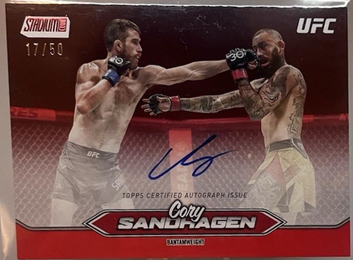 Cory Sandhagen [Red] #BCA-CSA