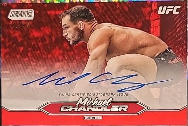Michael Chandler [Red] #BCA-MCR