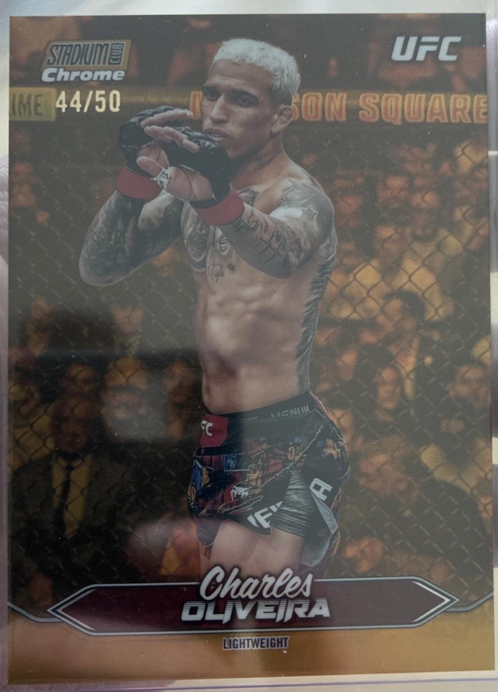 Charles Oliveira [Gold Refractor] #C-36